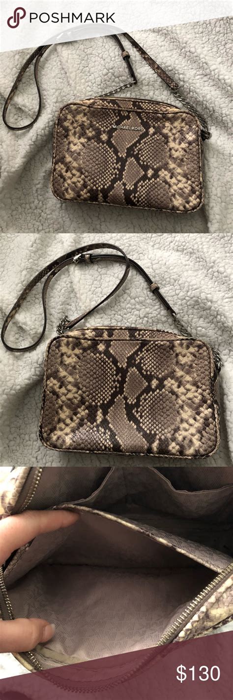 michael kors python crossbody|Michael Kors Python Crossbody Bags & Handbags for Women.